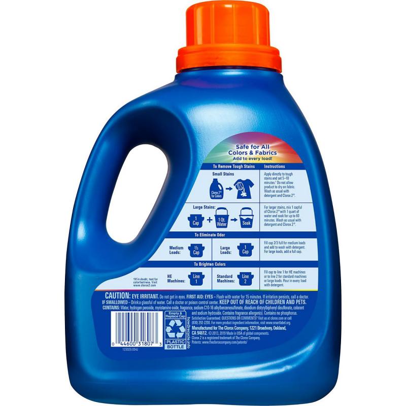 Clorox 2™ for Colors - Max Performance Stain Remover and Color Brightener (112.75 oz.)