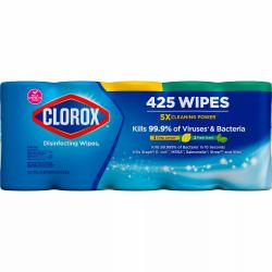 Clorox Disinfecting Wipes Value Pack, Bleach Free Cleaning Wipes (85 per pk., 5 pk.)