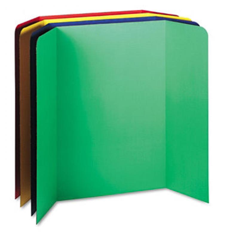 Pacon Tri-Fold Presentation Boards - 4 ct.