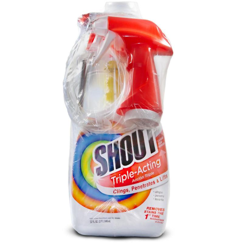 Shout Triple-Acting Liquid 1 Gallon Refill + 32 oz. Shout Trigger