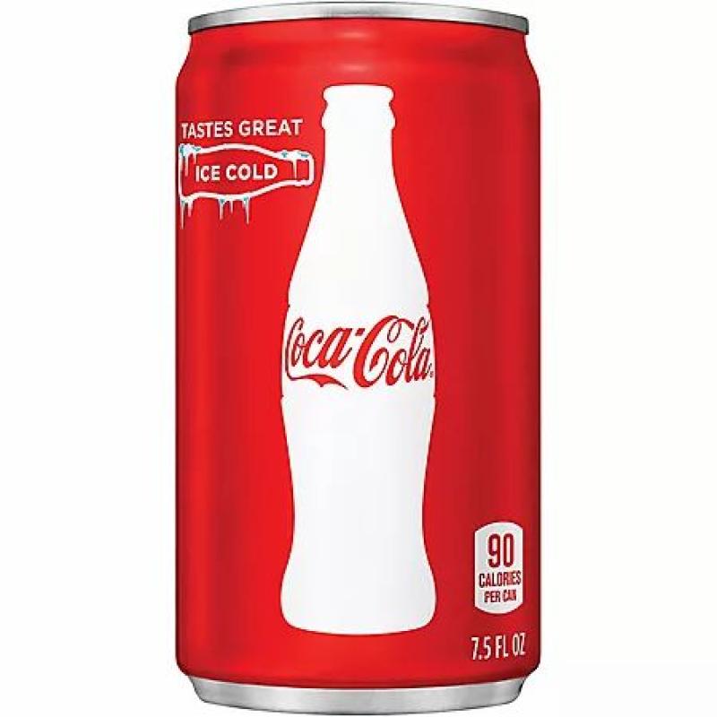 Coca-Cola Mini Cans 7.5 fl. oz., 1 Qty