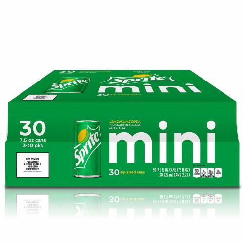 Sprite Mini Cans (7.5 oz., 30 pk.)