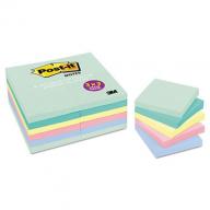 Post-it Notes Original Pads, 3 x 3, 100 Sheet Pads, 24 Pads, 2,400 Total Sheets, Marseille Collection