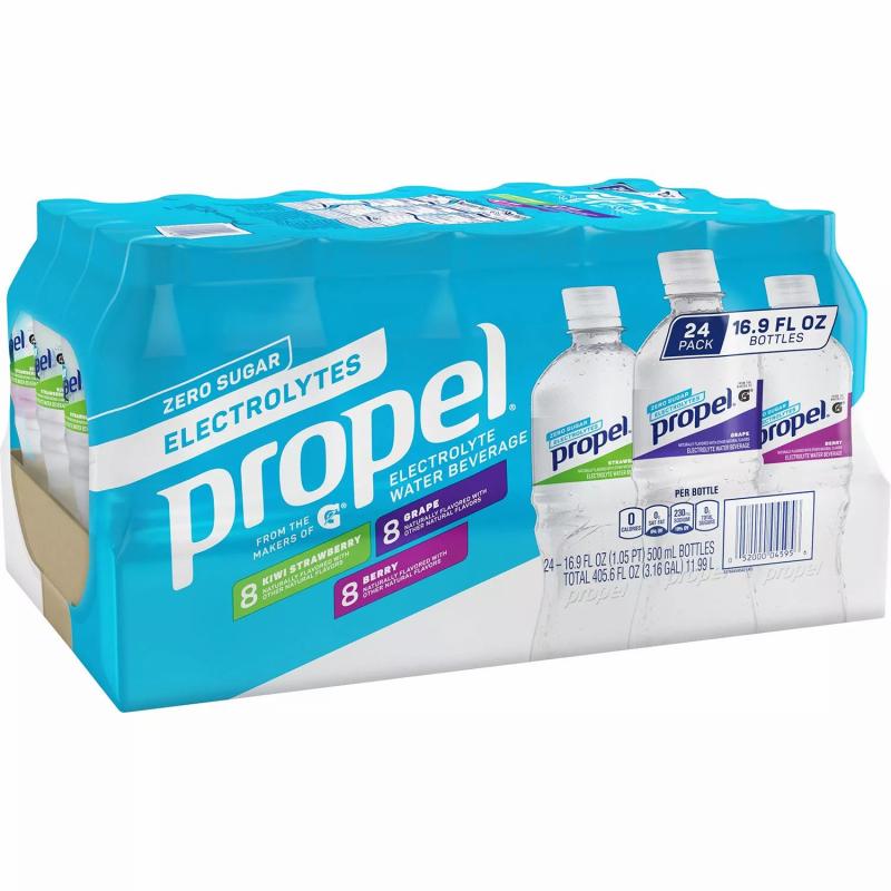 Propel Zero Calorie Flavored Water Variety Pack (16.9oz / 24pk)
