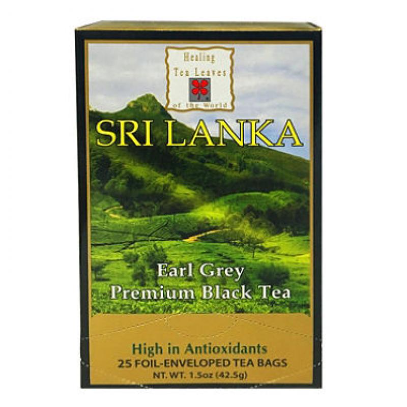 Healing Tea Leaves Earl Grey Teabags (25 ct., 6 pk.)