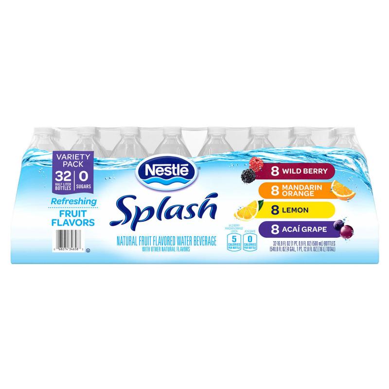 Nestle Splash Variety Pack (16.9oz / 32pk)