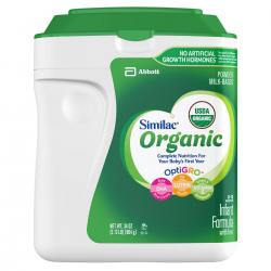 Similac Organic NON-GMO Infant Formula with Iron (34 oz.)