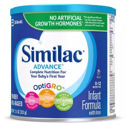 Similac Advance Infant Formula with Iron (12.4 oz., 6 pk.)