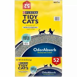Purina Tidy Cats Non-Clumping Cat Litter for Multiple Cats (52 lbs.)