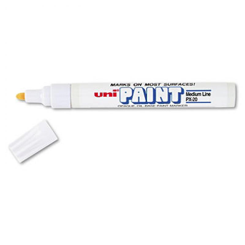Sanford - uni-Paint Marker, Medium Point - White