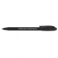 Paper Mate - ComfortMate Ballpoint Retractable Pen, Black Ink, Fine - 12 Pack