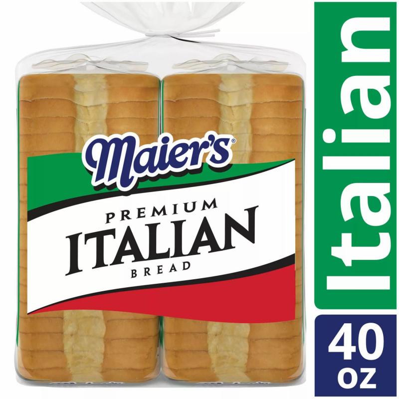 Maier&#039;s Premium Italian Bread (20oz / 2pk)