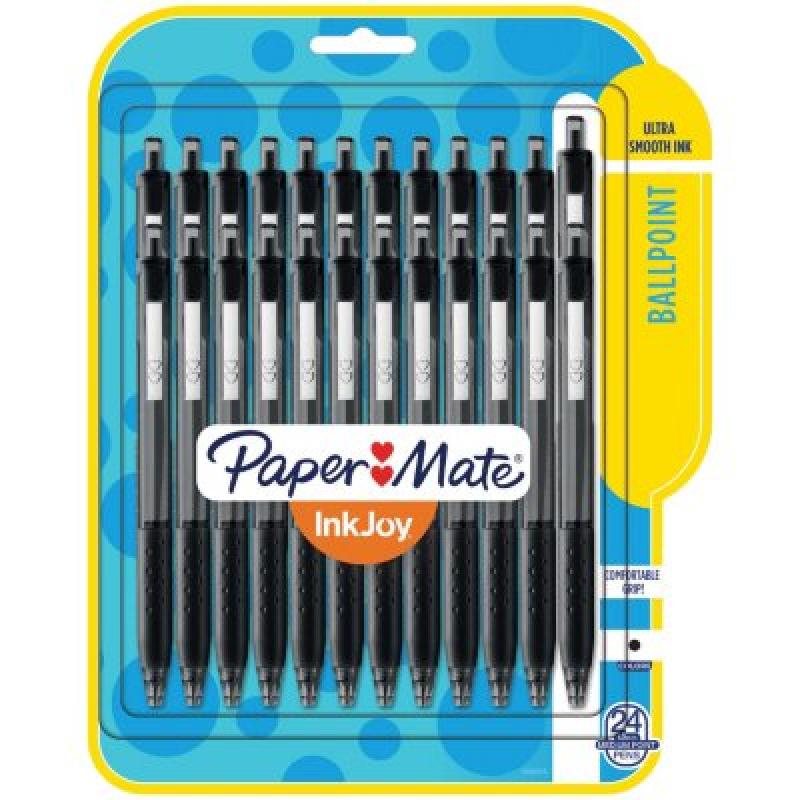 Paper Mate InkJoy 300RT Ballpoint Pen 1mm, 24pk., Select Color