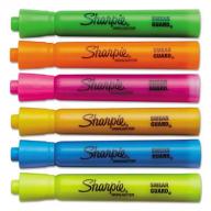 Sharpie Accent - Accent Tank Style Highlighter, Chisel Tip, Assorted Colors - 6 ct.