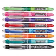 Paper Mate Liquid Flair Porous Point Stick Pen, Assorted Colors (Medium, 8 ct.)