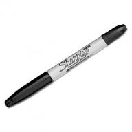 Sharpie Twin-Tip Permanent Marker, Black (Ultra-Fine and Fine T(ip) (pack of 2)