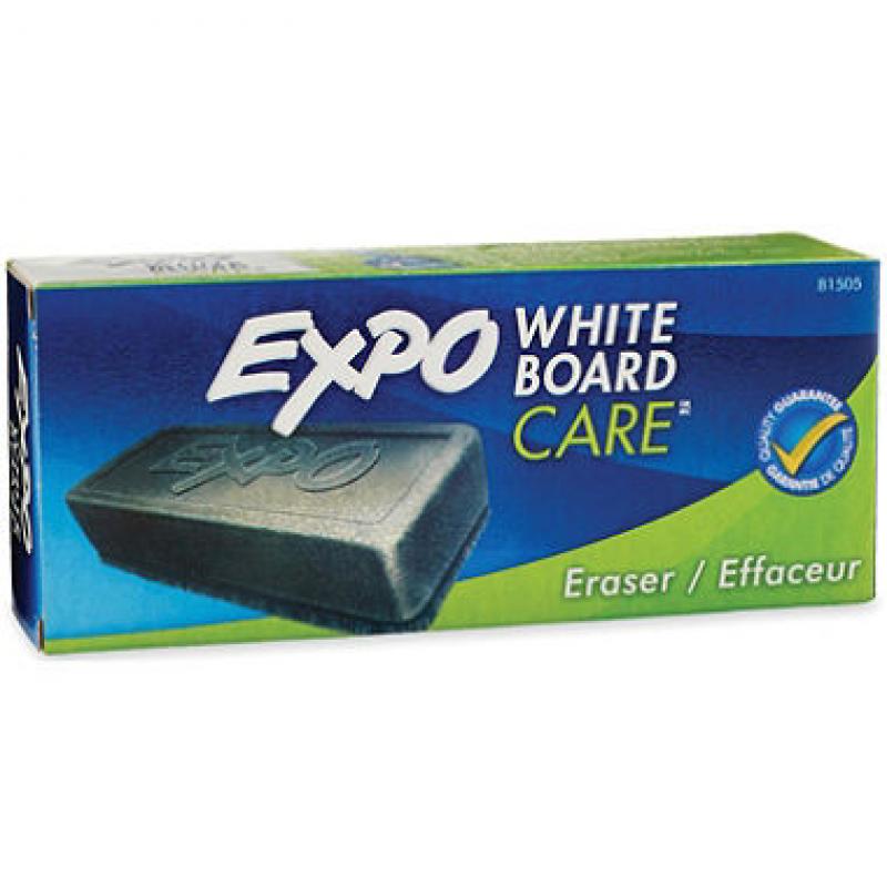 Expo - Dry Erase Eraser - Soft Pile - 5 1/8w x 1 1/4h
