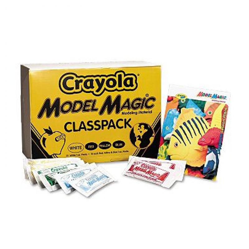 Crayola Model Magic Modeling Compound, 1 oz. each packet, Assorted - 75 oz.