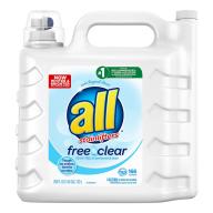 all 2X Ultra with Stainlifter Free & Clear (166 loads, 250 oz.)