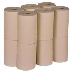 Tork Hard-Roll Towels, Natural, 7 7/8 Wide x 350ft, 5.5 dia - 12 Rolls/Carton