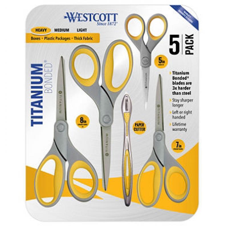 Westcott - Titanium Cutting Solutions Kit - 5 Pieces
