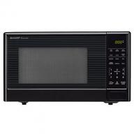 Sharp Compact 1.1 cu.ft. Stainless-Steel Countertop Microwave Oven