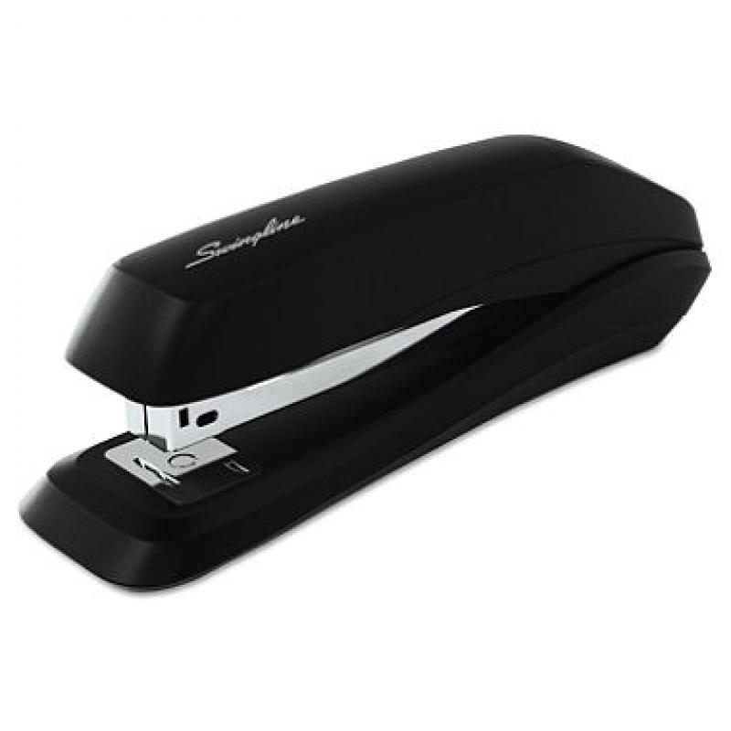 Swingline - Standard Full Strip Desk Stapler, 15-Sheet Capacity - Black