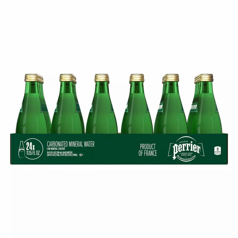 Perrier Carbonated Mineral Water (11.15 fl. oz., 24 pk.)