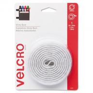 Velcro - Sticky-Back Hook and Loop Fastener Tape with Dispenser, 3/4 x 5 ft. Roll, White