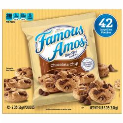 Famous Amos Chocolate Chip Cookies (2 oz., 42 ct.)