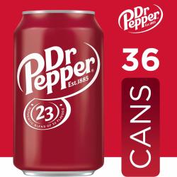 Dr Pepper Soda (12 fl. oz. cans, 36 pk.)