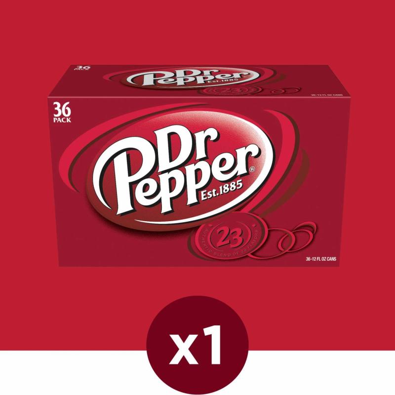 Dr Pepper Soda (12 fl. oz. cans, 36 pk.)