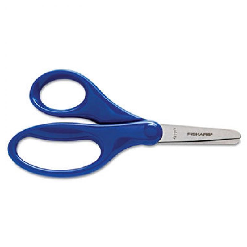 Fiskars Children&#039;s Safety Scissors - Blunt - 5" Length - 1 3/4" Cut (pak of 6)