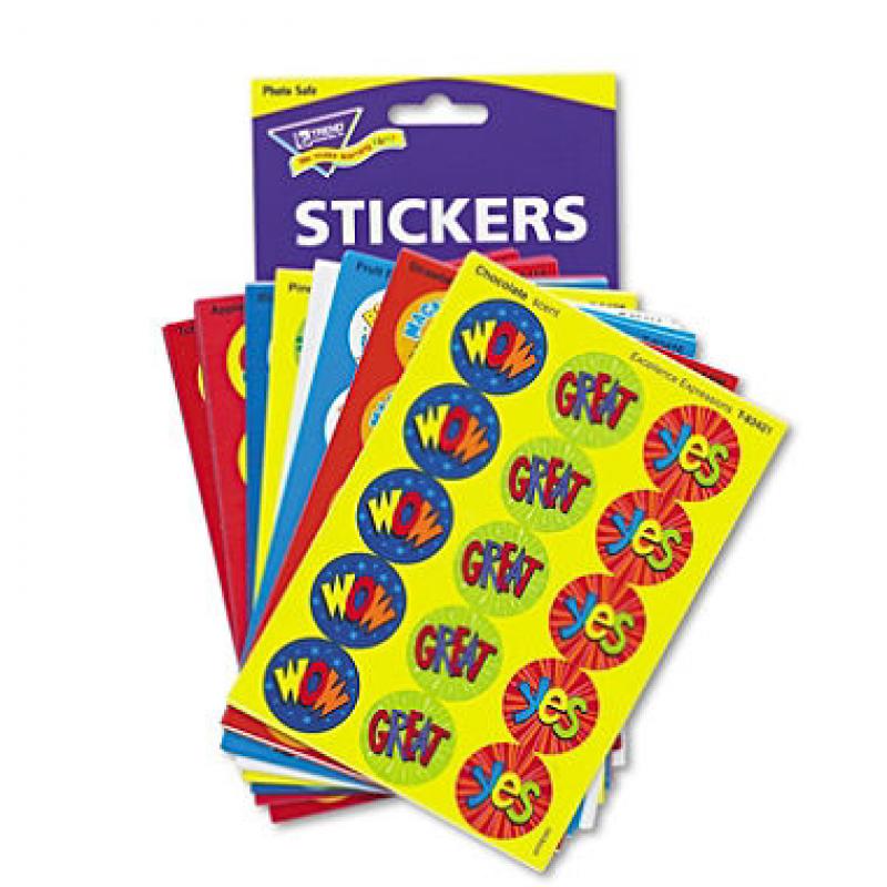 TREND - Stinky Stickers Variety Pack, Praise Words - 432 ct.