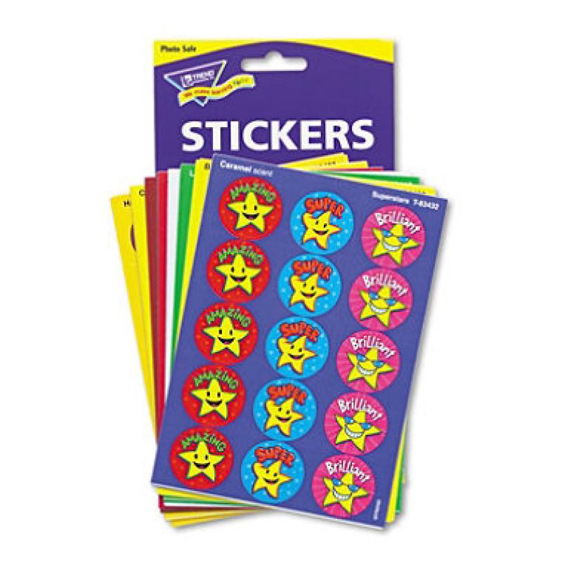 TREND - Stinky Stickers Variety Pack, Fun and Fancy - 432 ct.