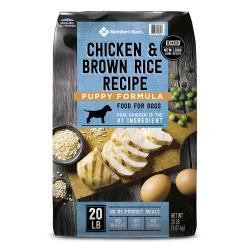 Member&#039;s Mark Exceed Dry Puppy Food, Chicken & Rice (20 lbs.)