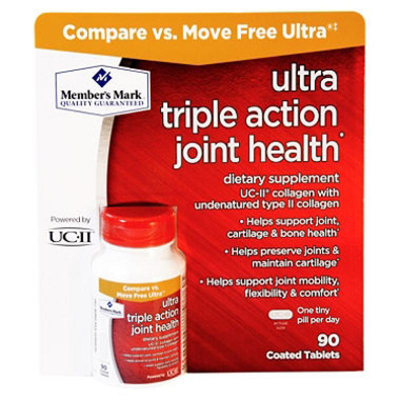Member's Mark Ultra Triple Action Joint Health (90 ct.)