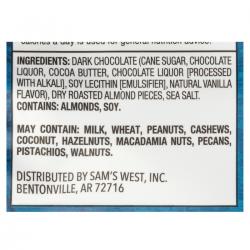 Member's Mark Dark Chocolate Thins with Almonds and Sea Salt (20 oz.)