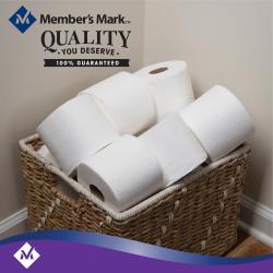 Member&#039;s Mark Ultra Premium Soft and Strong Bath Tissue, 2-Ply Large Roll Toilet Paper (235 sheets, 45 rolls)