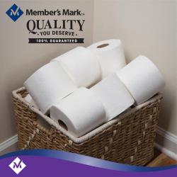 Member's Mark Ultra Premium Soft and Strong Bath Tissue, 2-Ply Large Roll Toilet Paper (235 sheets, 45 rolls)
