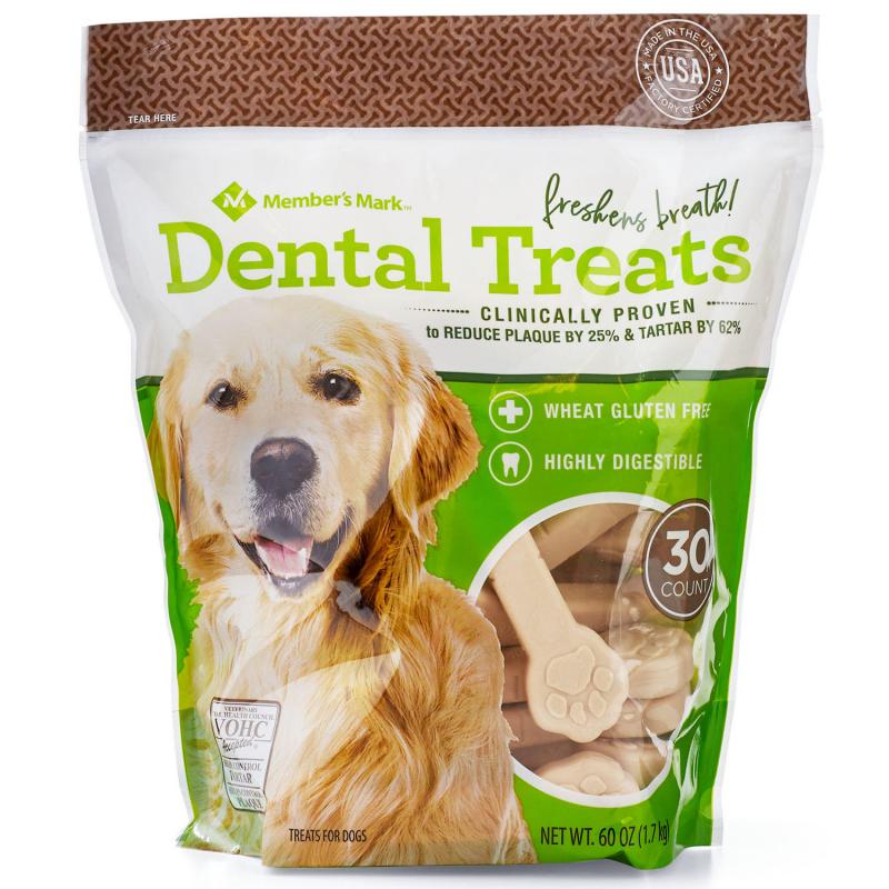 Member&#039;s Mark Dental Chew Treats for Dogs (30 ct.)