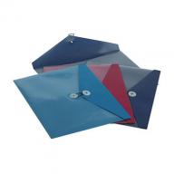 Pendaflex Poly ViewFront Side Opening Booklet Envelope, Assorted Colors (4 ct.)
