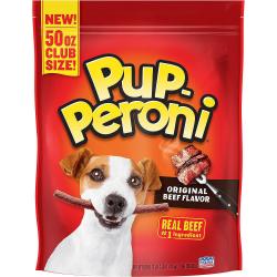 Pup-Peroni Dog Snacks Original Beef Flavor (50 oz.)