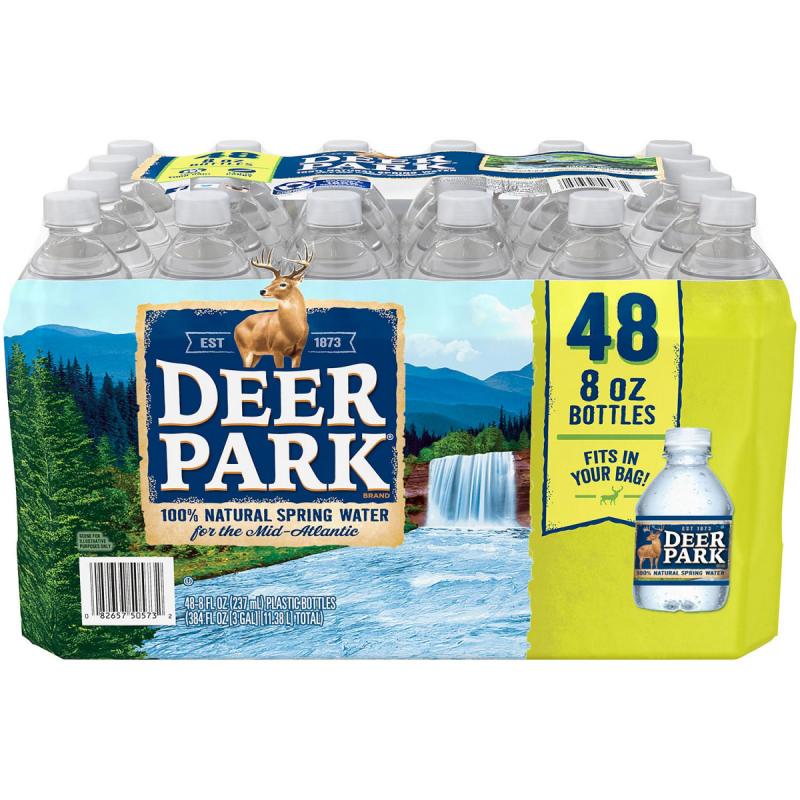Deer Park 100% Natural Spring Water (8 oz., 48 pk.)