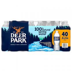 Deer Park 100% Natural Spring Water (16.9oz / 40pk)
