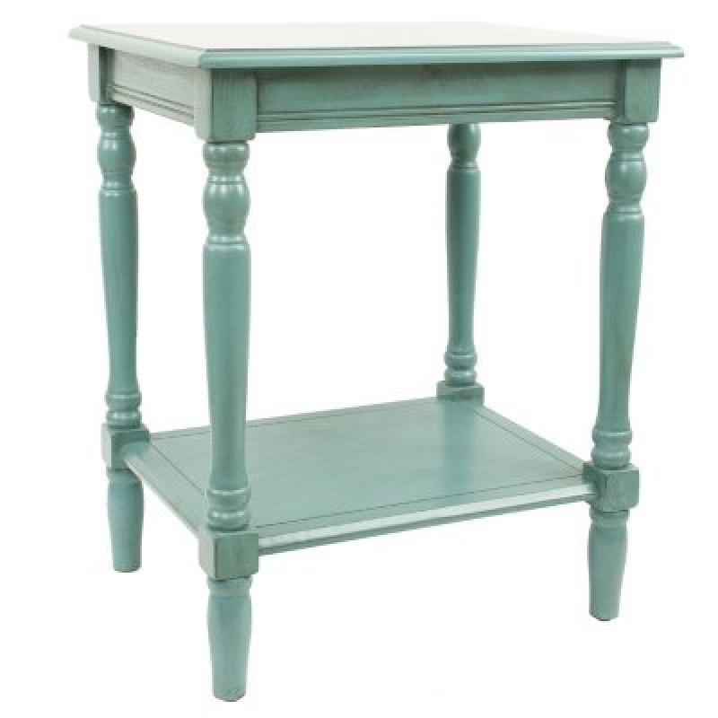 Simplify End Table (Assorted Colors) blue