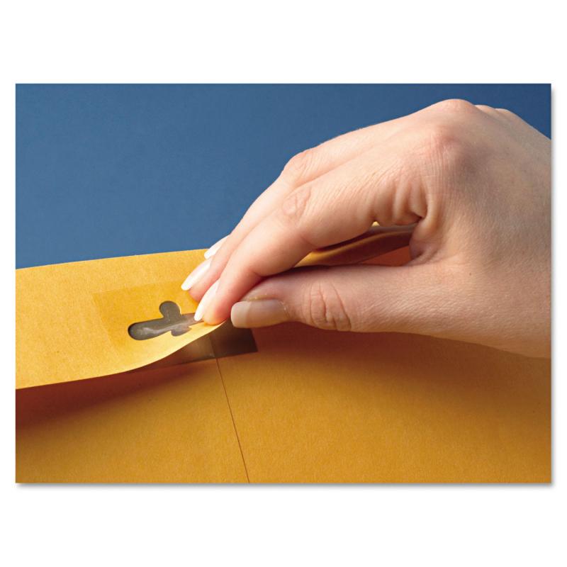 Quality Park - Postage Saving ClearClasp Kraft Envelopes, 9 x 12, Brown Kraft - 100/Box