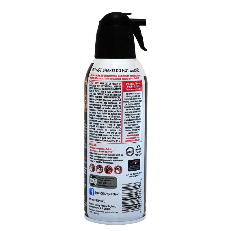 Falcon Dust-Off Compressed Gas Duster (10oz., 4 Pack)