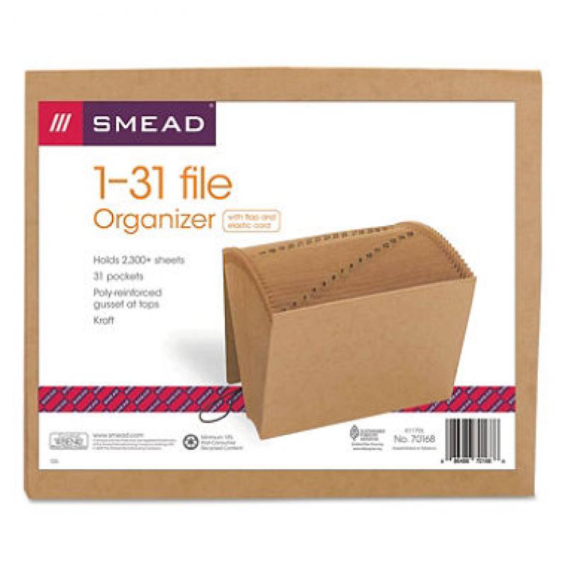 Smead 31 Indexed Expanding File, Letter, Kraft