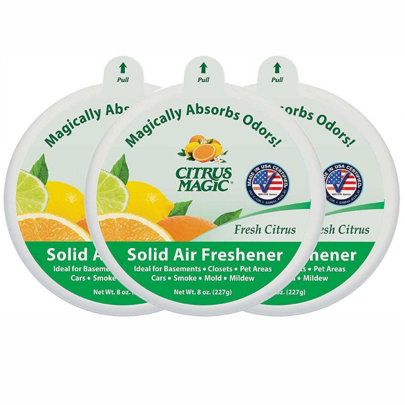 Citrus Magic Solid Air Freshener Fresh, Choose Your Scent (8oz., 3pk.)